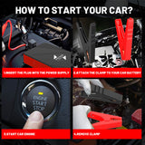 INORISING MS100 Compact Jump Starter 1000A