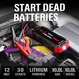 INORISING MS401 2000A jump starter Peak