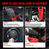 INORISING MS401 2000A jump starter Peak